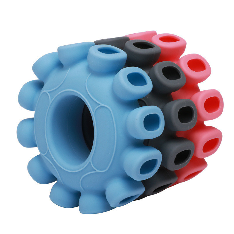 Silicone Grip Strength Trainer Suction Cup Hand Strengthener Grip Trainer For Rock Climbing Adjustable Finger Exerciser
