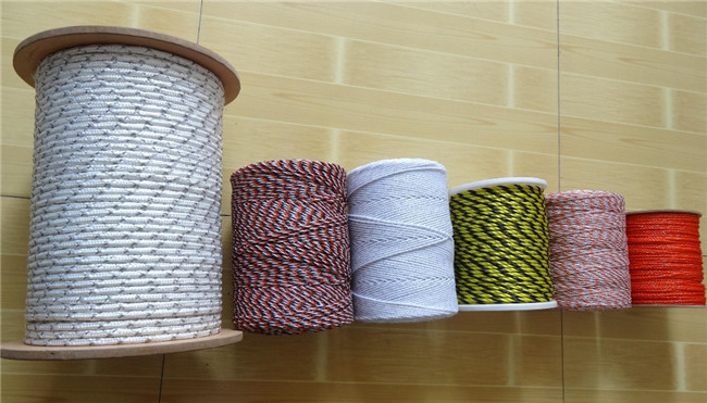 Muliticolor 6mm Cow Fence Wire Ss 0.3mm Animal Fencing Wire