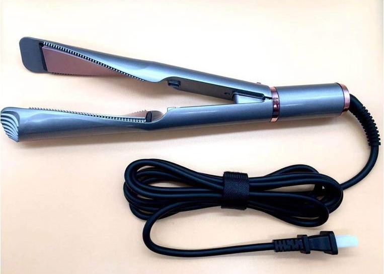 Dual Purpose Knob Switch Tourmaline Ceramic Flat Iron