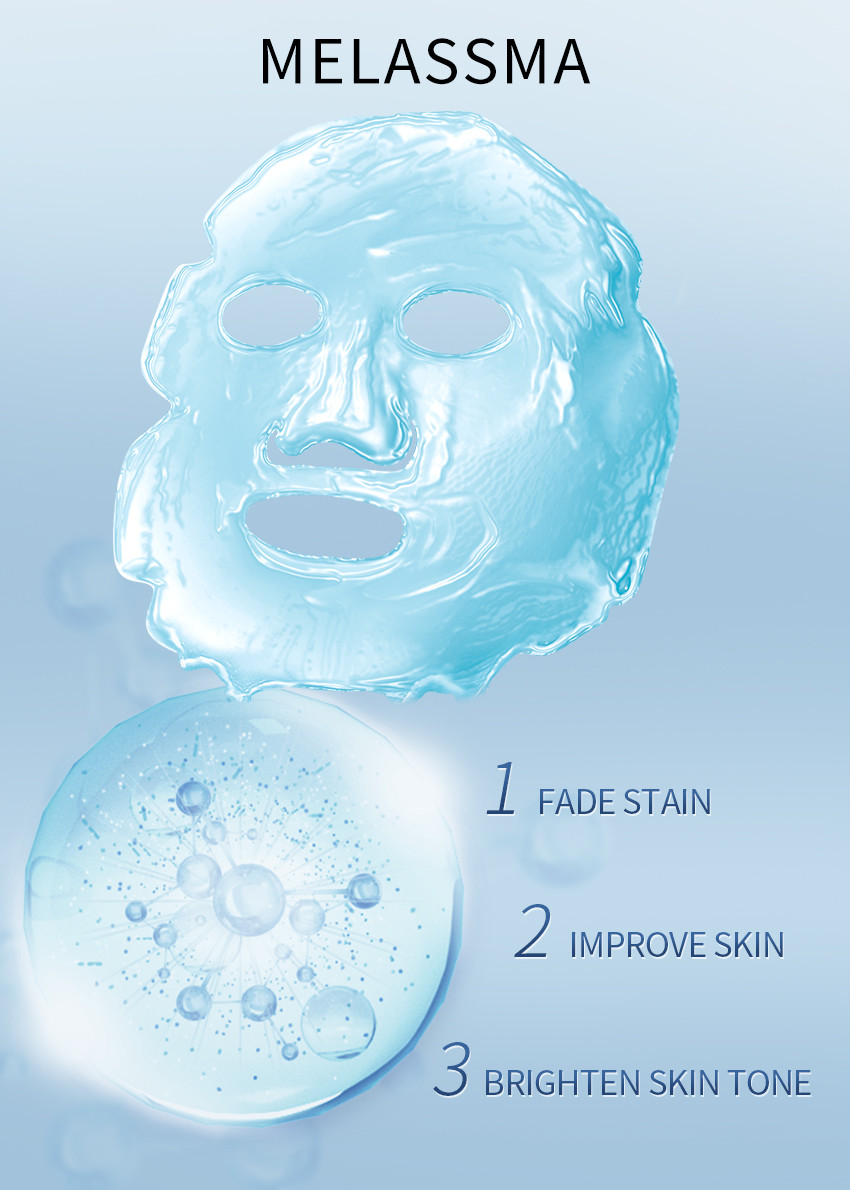 FDA Ladies Moisturizing Facial Mask For Outside Skin Customization