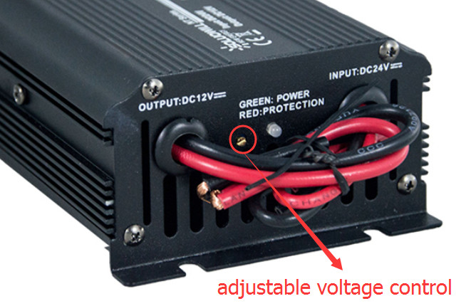 DC 13-40V Step Down DC DC Power Converters 24V To 12V For Trucks