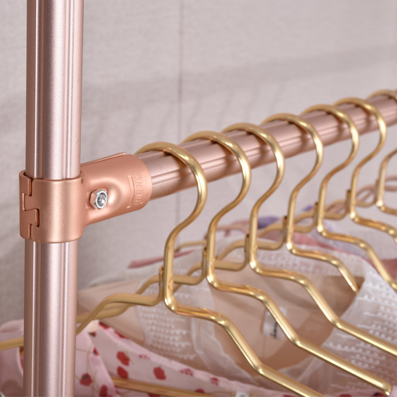 120cm Lenght Garment Display Stand , Rolling Wardrobe Rack 30KGS Capacity 40cm Width