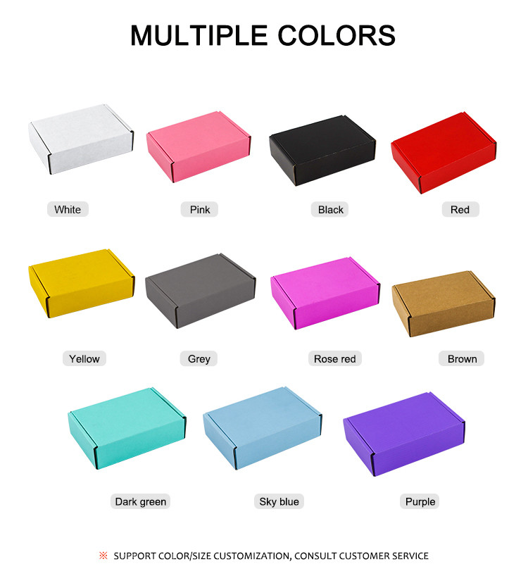 Customizable Premium Three-Layer Corrugated Airplane Box - Tailor Size And Box Logo To Your Exact Needs