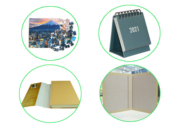 Laminated Gray Board 1250gsm 1650gsm For Book Binding Two Side Smooth