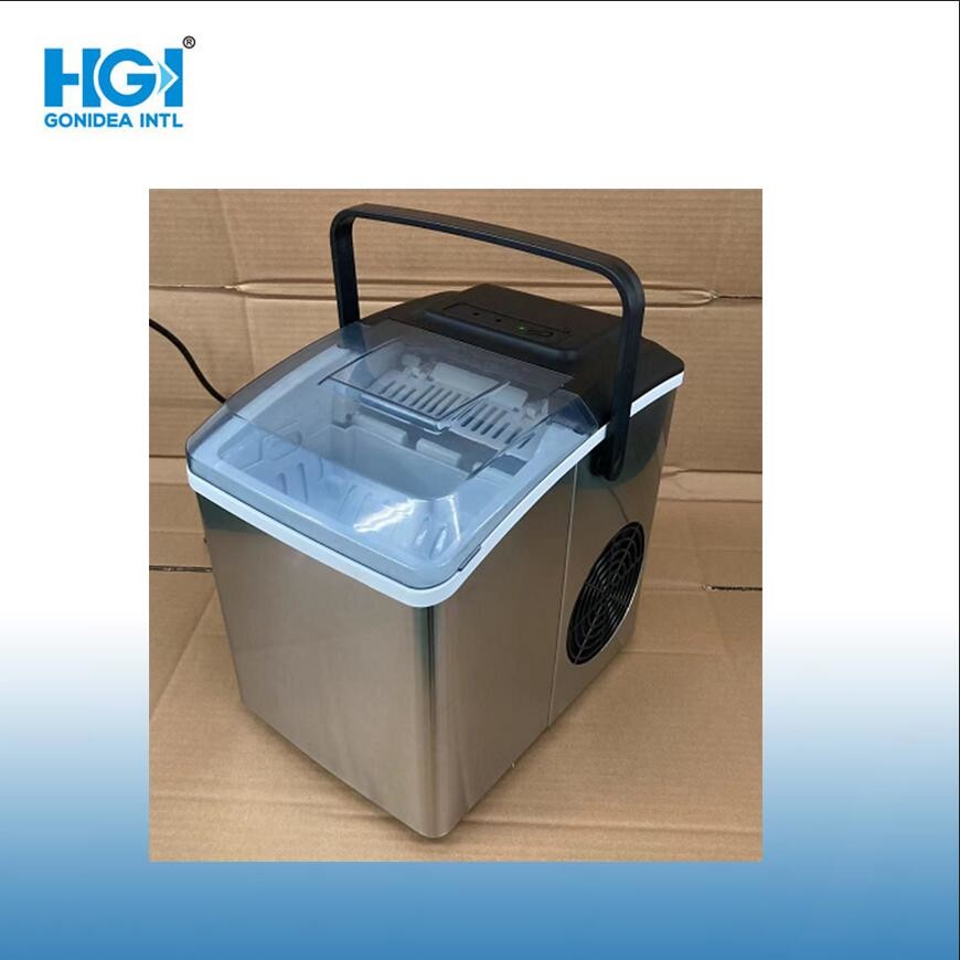 Table Top Smart LCD Display New Ice Maker With Ice Dispenser