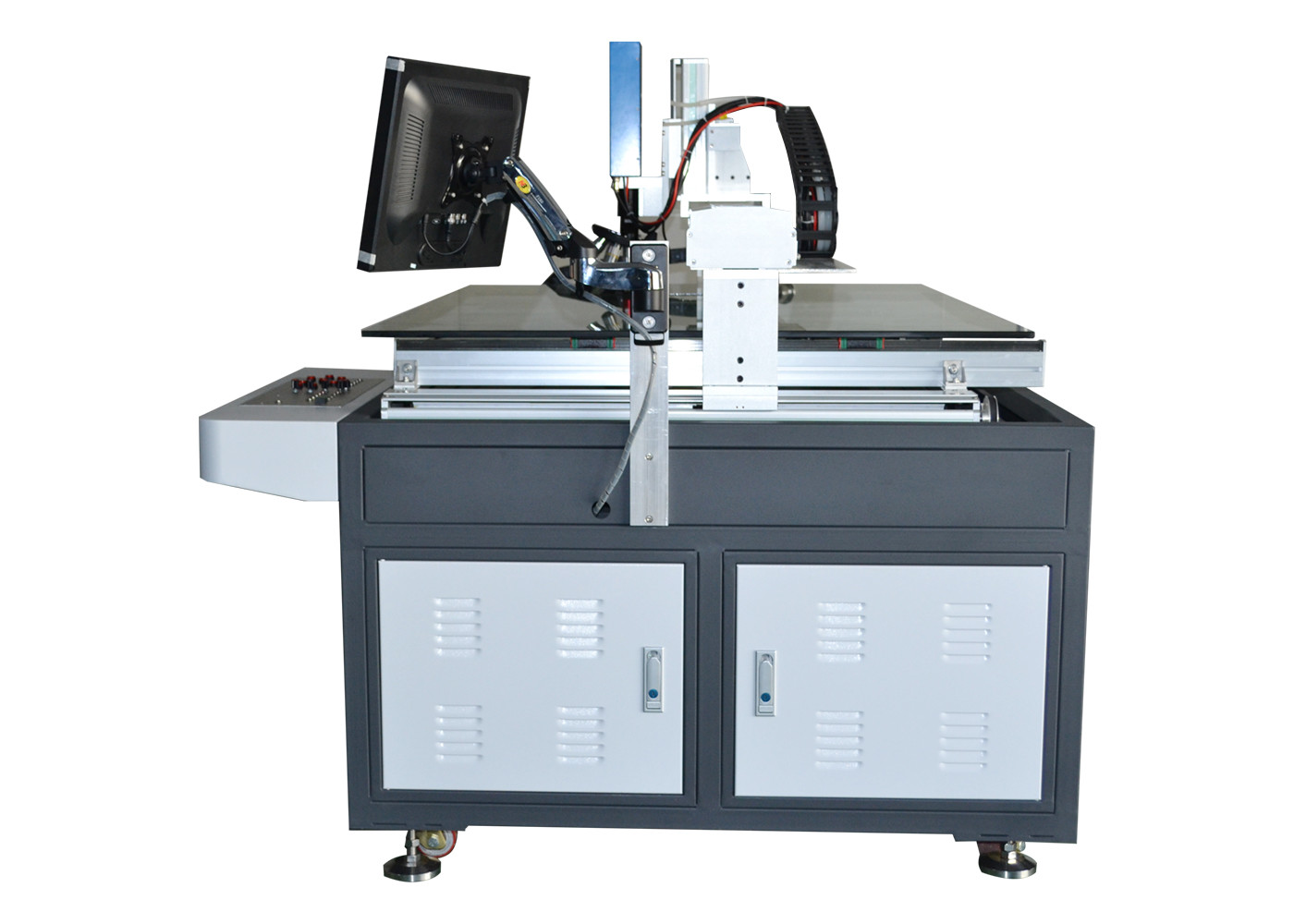 TV Panel Vertical Line LCD Laser Repair Machine 220V Maximum 65 Inch LCD Panel Screen Size