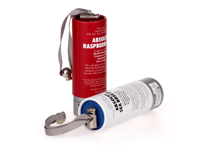 Food Grade Wine Packaging Paper Composite Cans With Movable Metal Lid