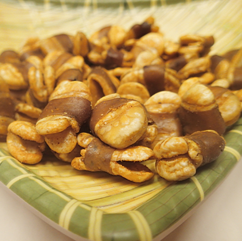 Belted Fava Bean Snack Fried Salted Crisp Broad Bean Uniform Size