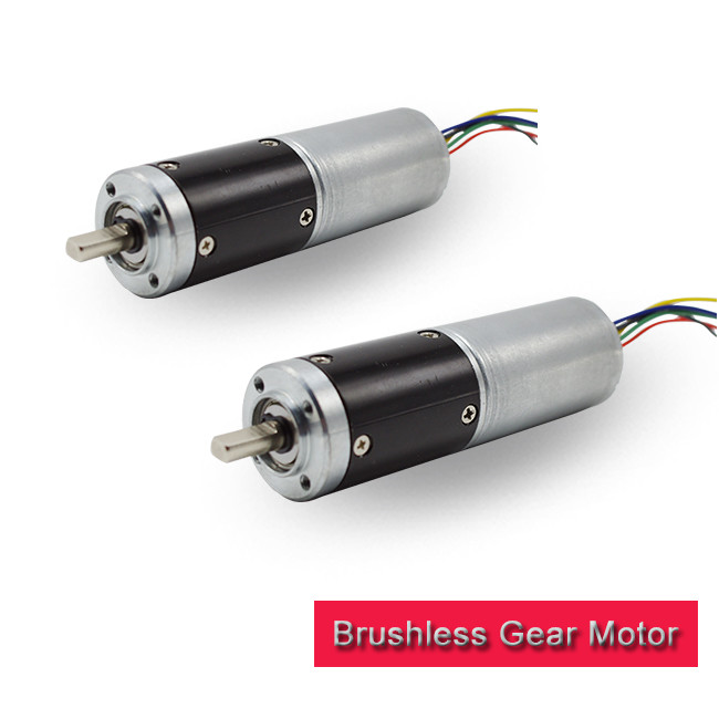 Robot Brushless Gear Motor 24v 12v BLDC Motor With Planetary Gearbox 28mm