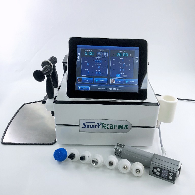 Portable EMS Tecar Shock Wave Therapy Machine For Facial Treatment/Erectile Dysfunction/Pain Relief/Rehabilitation