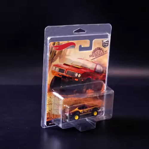 Custom Plastic Pet Clear Blister Disposable Clamshell Packaging Action Figure Display Case Protector Blister Clamshell For 3.5 In Loose Action Figures