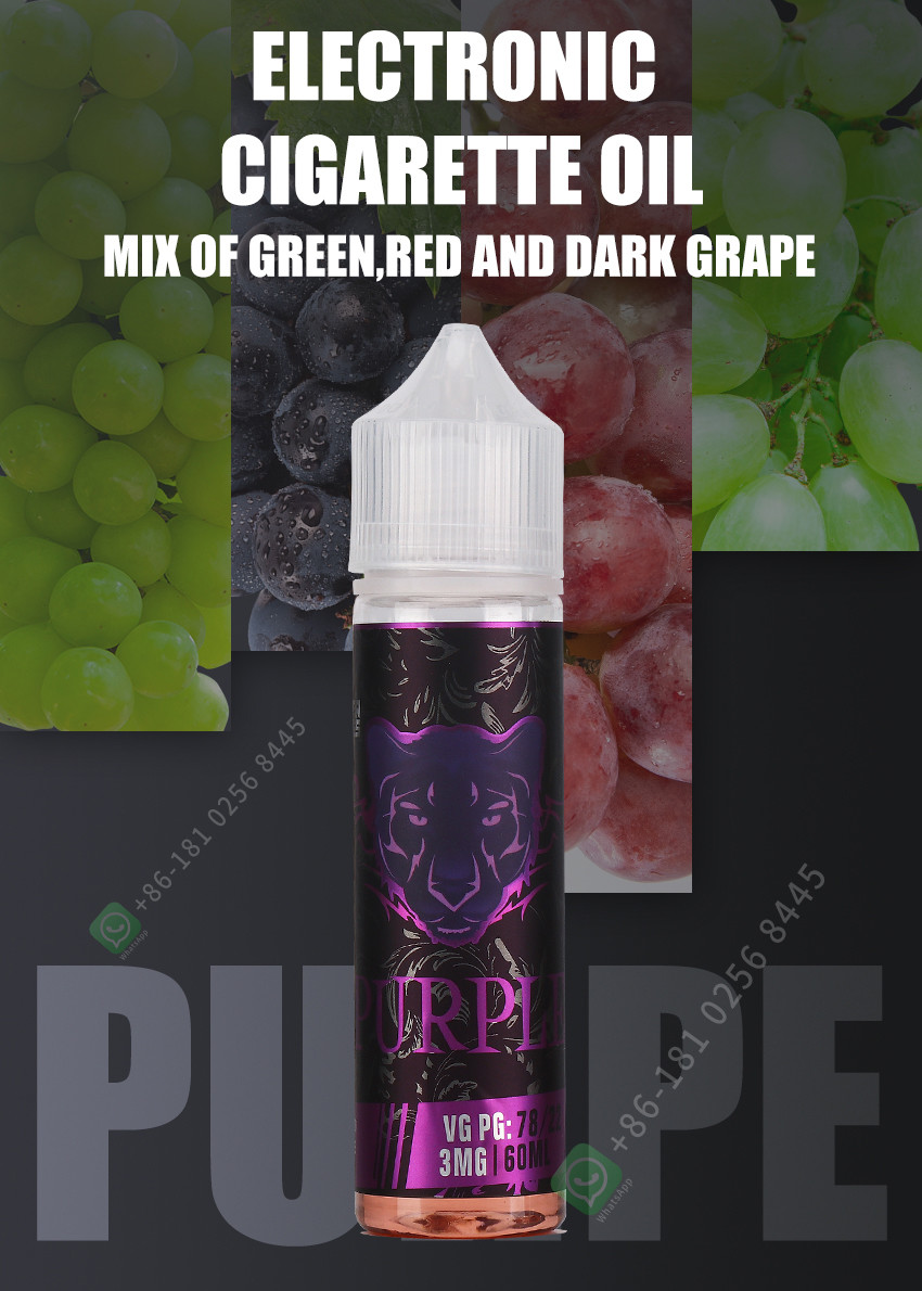 Plastic Bottle Type 30ml Vaping Juice Nic Salt Vaping Liquid VGOD BLVK NASTY