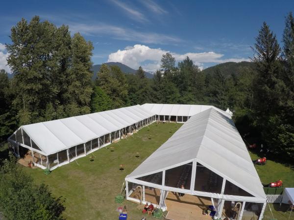 Versatile Frame Party Tent System , Commercial Frame Tent Festival Events