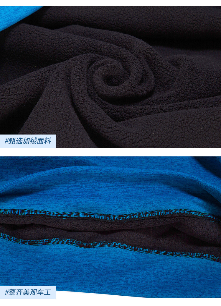 Men's fitness Hooded sport hoodie with thick round neck winter pullover with fleece hoodie