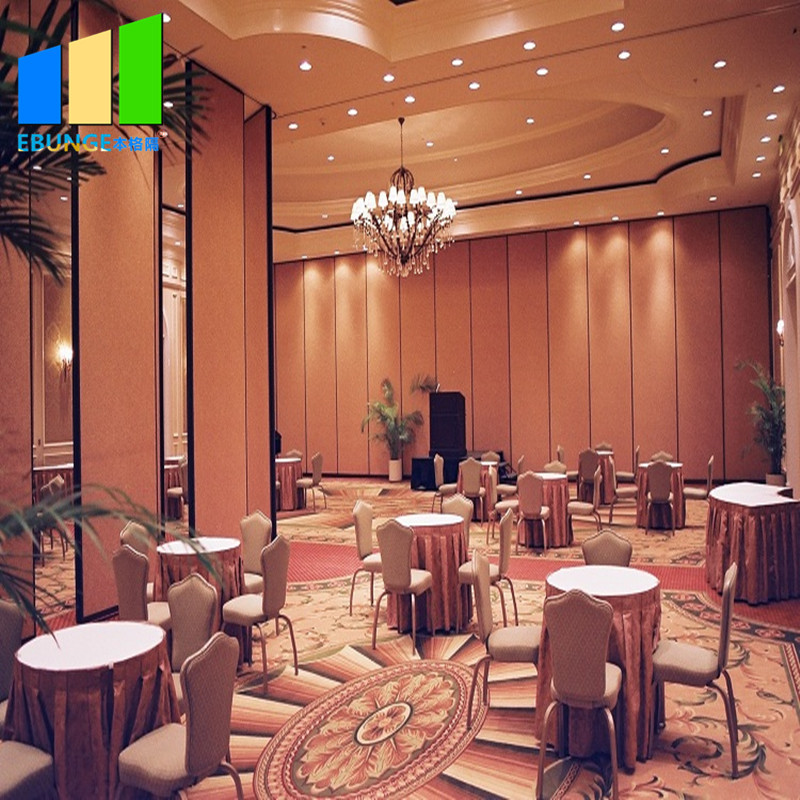 Commercial Slid Sound Proof Door Fold Movable Disposable Partition Wall For Exhibition Room