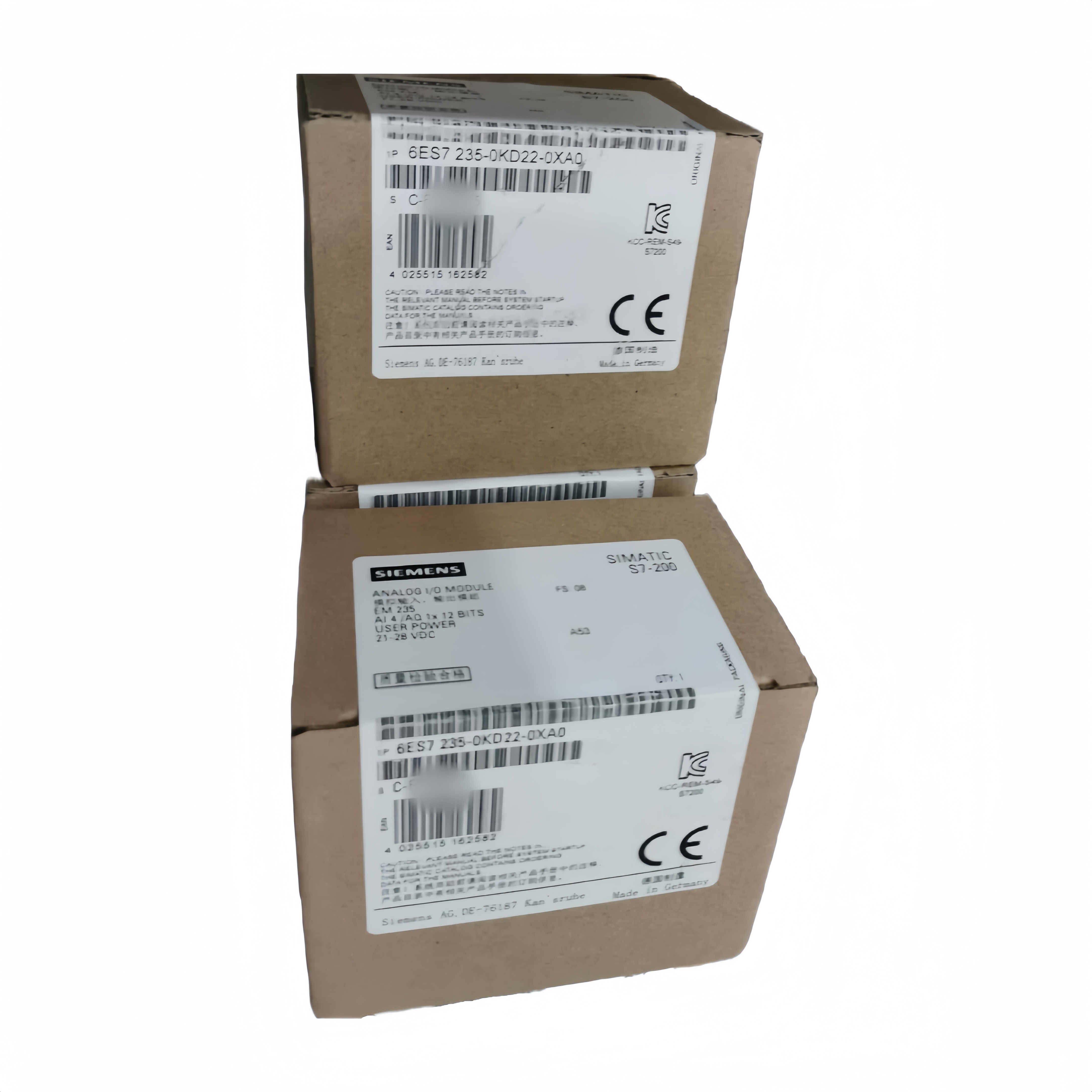 SIEMENS SIMATIC S7-200 PLC 6ES7235-0KD22-0XA0 EM 235 Analog Combination 4 Inputs/1 Output