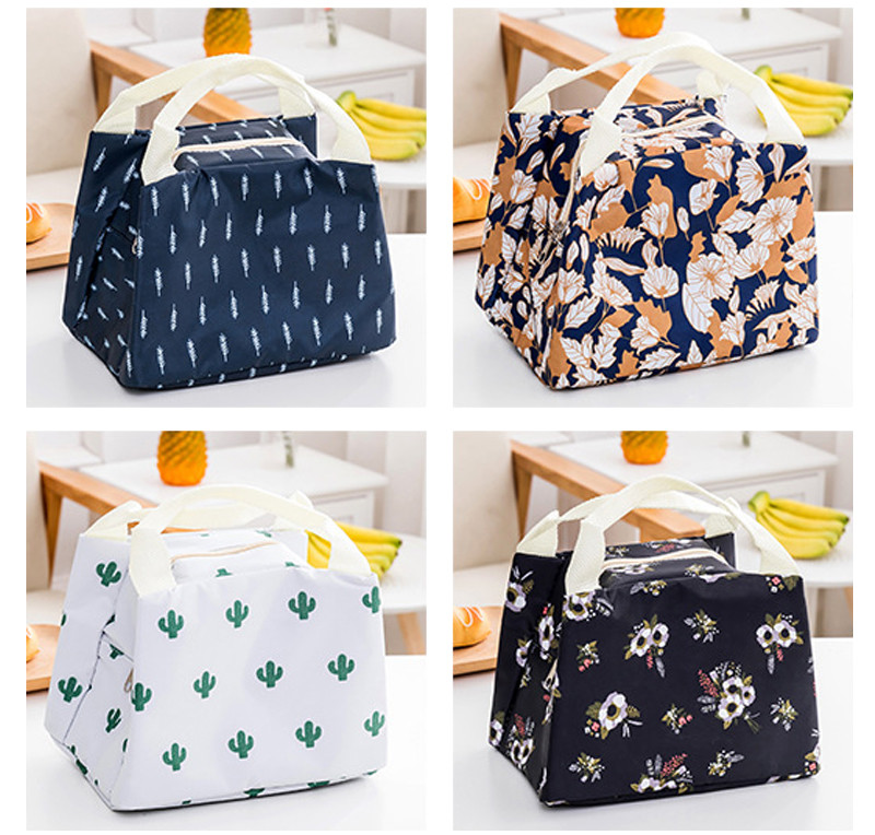 Shockproof 6mm PE Padding Cool Lunch Bags Adults