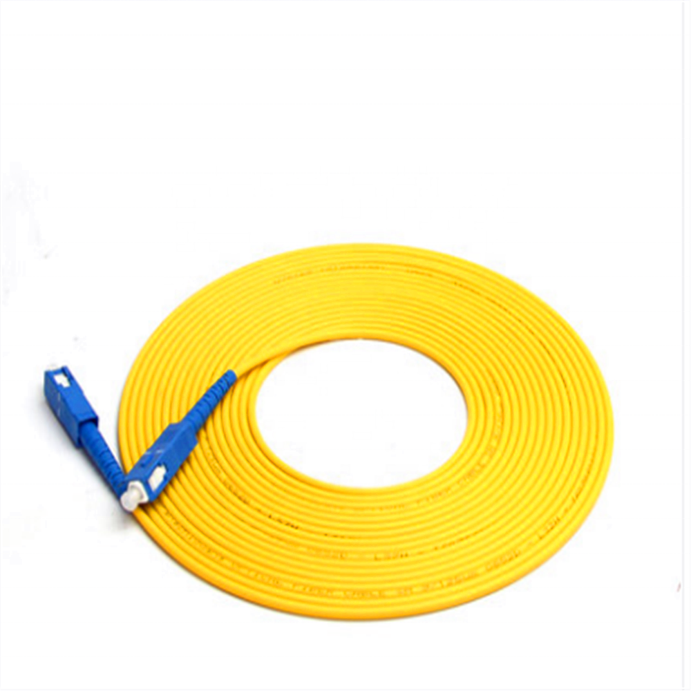 Manufacturer sales SC FC ST LC 3.0mm 0.9 mm fiber optical jumper cable patchcord pigtail for room equipment internal link