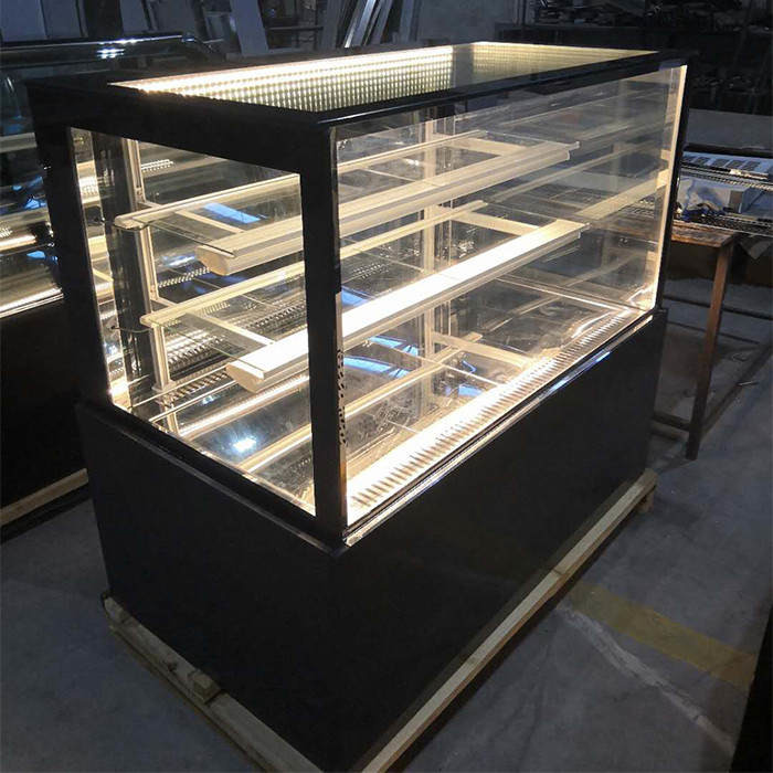 860W Dynamic Cooling Mousse Cake Display Showcase