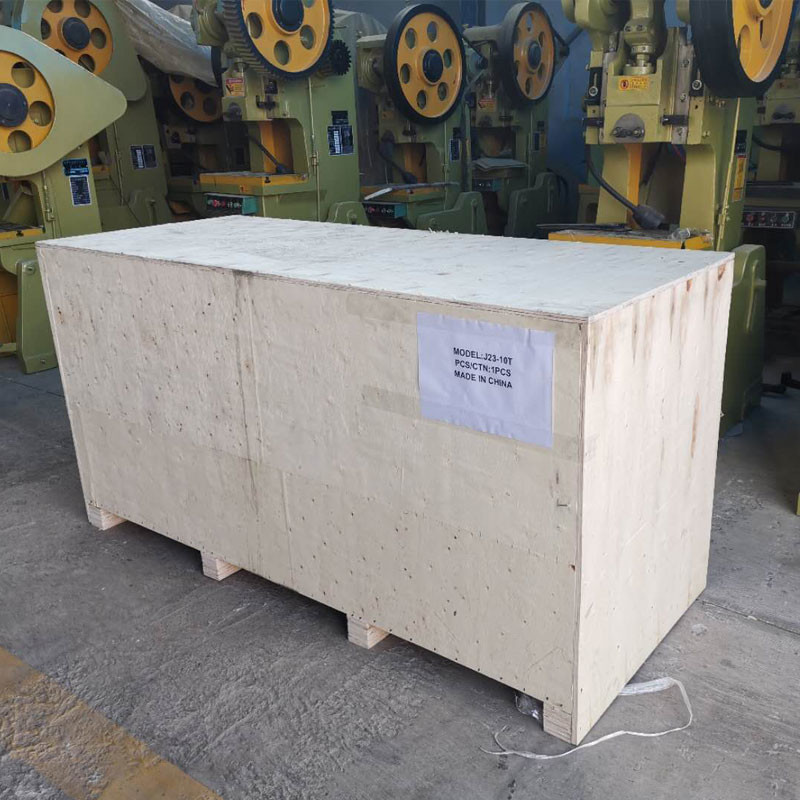 J23 Type 10T Mechanical Punching Machine , 1500w Sheet Metal Perforating Machine With Light