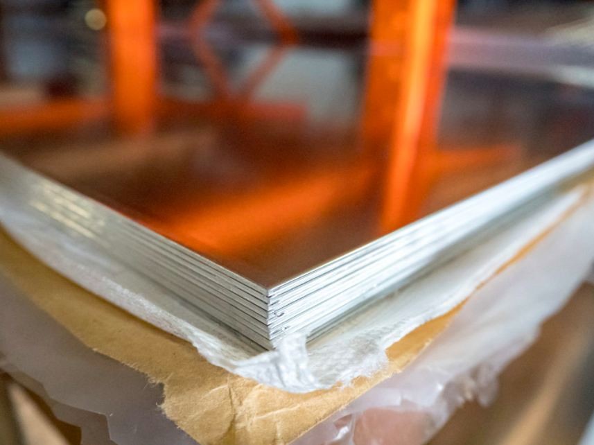 Flat 6013 Aluminium Alloy Sheet Lower Density For Primary Structure