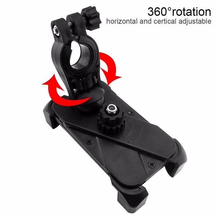 170g Mountain Biking Phone Mount , Universal Bike Mobile Phone Stand Holder