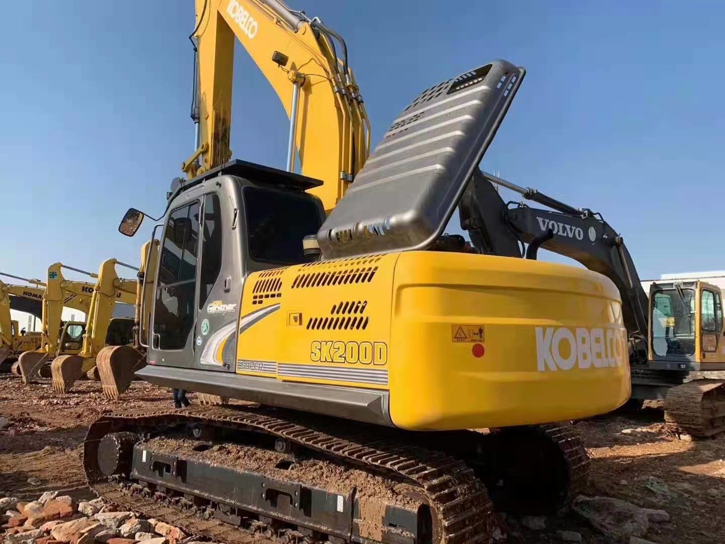 Low Loss Operating System 20T SK200-8 Used Kobelco Excavator