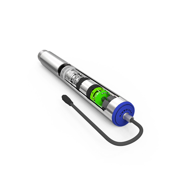 100W High Torque DC Motor Drum Drive Roller Conveyor Roller For Linear Conveyors