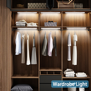 1.2W Rechargeable Wireless Under Cabinet Lighting / 200g Cupboard Motion Sensor Light