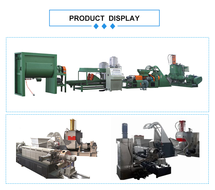 160Kw PP Plastic Recycling Machine Plastic Shredder Granulator