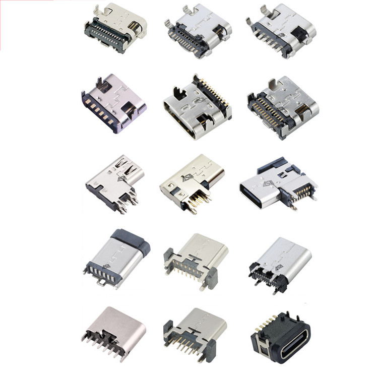 USB Connector Injection Molding TYPE-C Plastic Case PVC Metal Insert Injection Mold