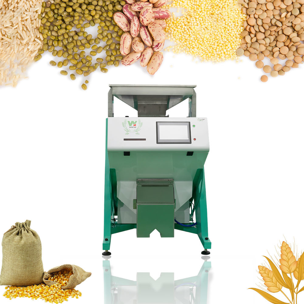 Intelligent Vibratory Feeder Coffee Sesame Color Sorter With CCD Sensor