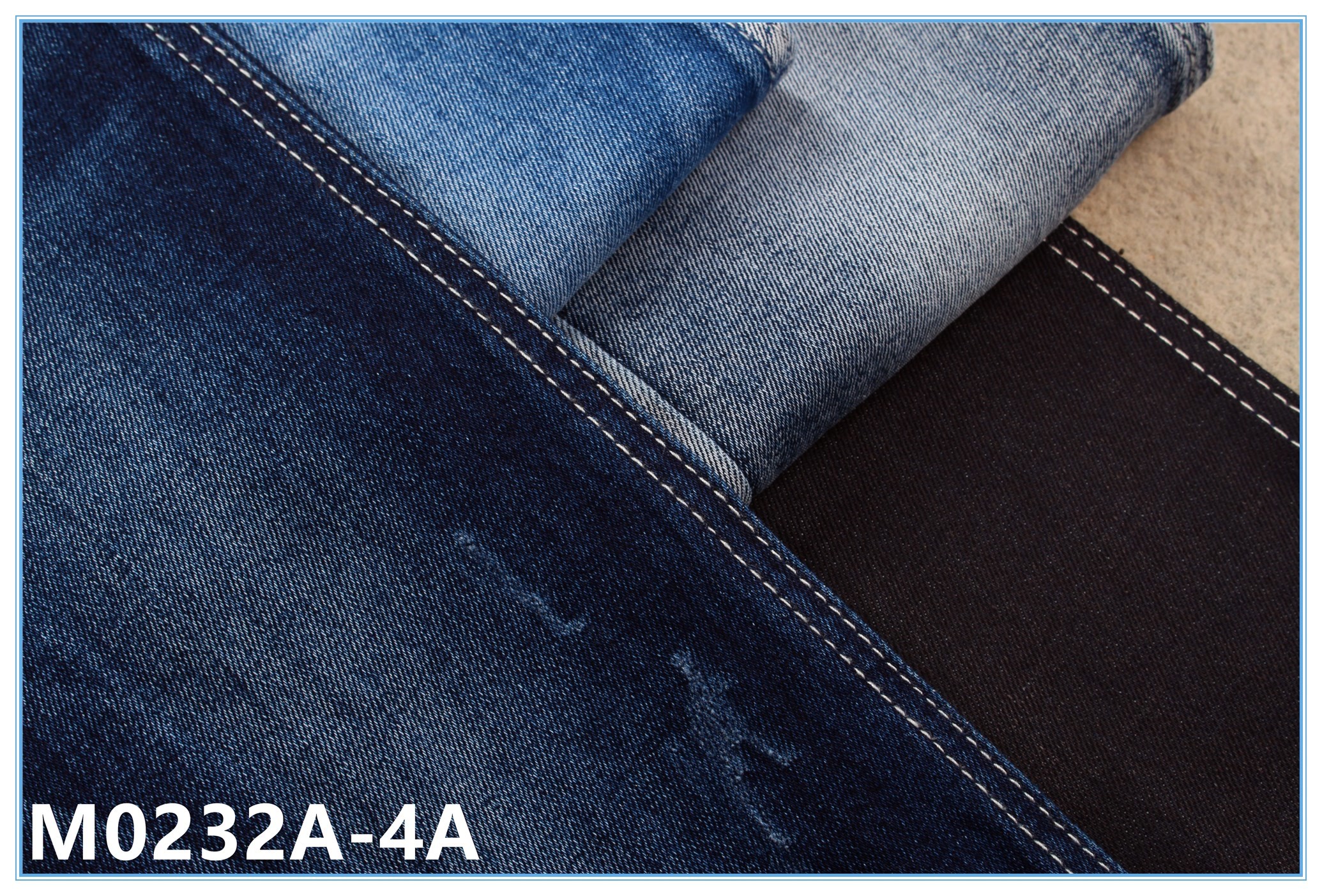 Denim Lycra Blend Fabric