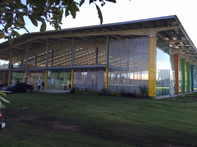 Q355B Grade Prefabricated Steel Structure Construction Columbia Hockey Stadium