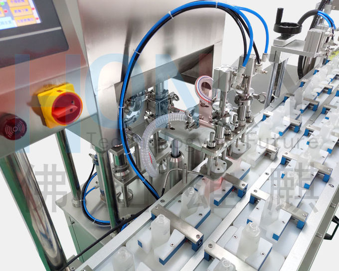 Glass Bottle 10ml Automatic Filling Machine Whiten Cream Paste Filler