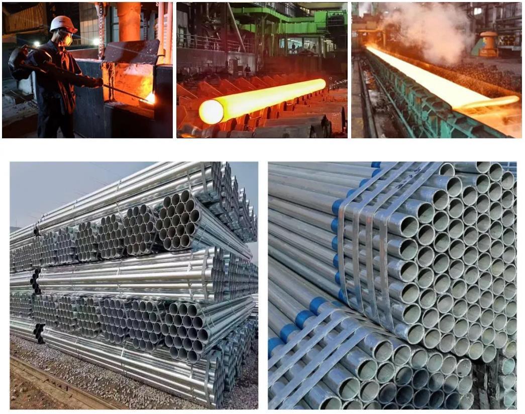 Customization Electro Galvanizing Outer Diameter 10-500mm Z10 Z20 Z30 Z40 Dx51d Dx52D Gi Tube for Manufacturing