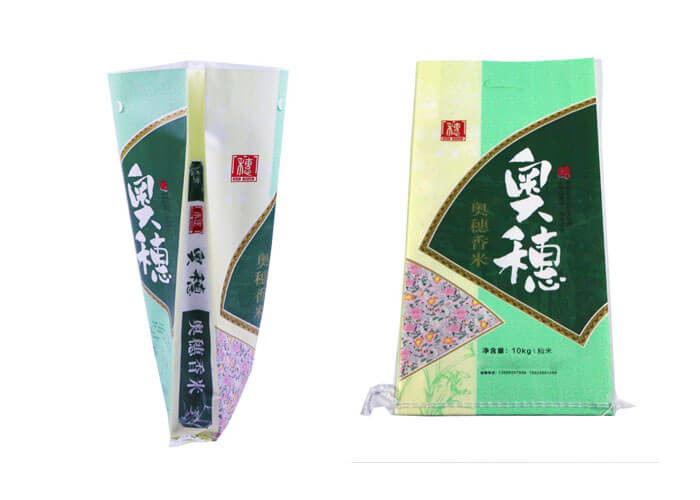 Lighterweight PP Woven Packaging Bags Rice Sacks Multi - Functional