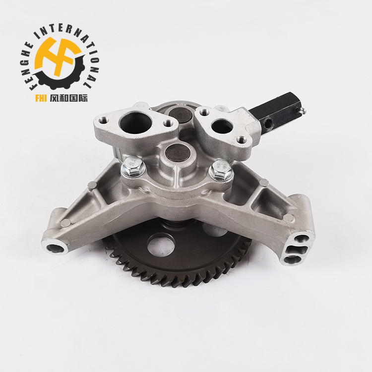 6D16 48T Gear Oil Pump , ME074345 ME034664 Engine Spare Parts