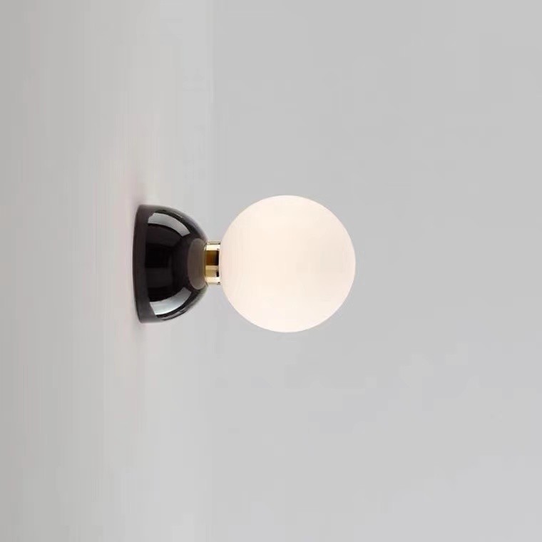 Minimalist gold and black led bedroom wall lights simple black led minimalist indoor Wall Lamp
