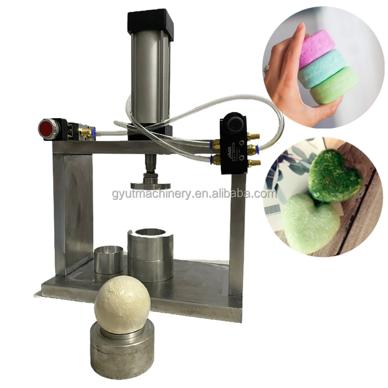 Shape Moulding Logo Stamping Bath Bomb Press Machine 1.75 Inch for Semi-automatic Line