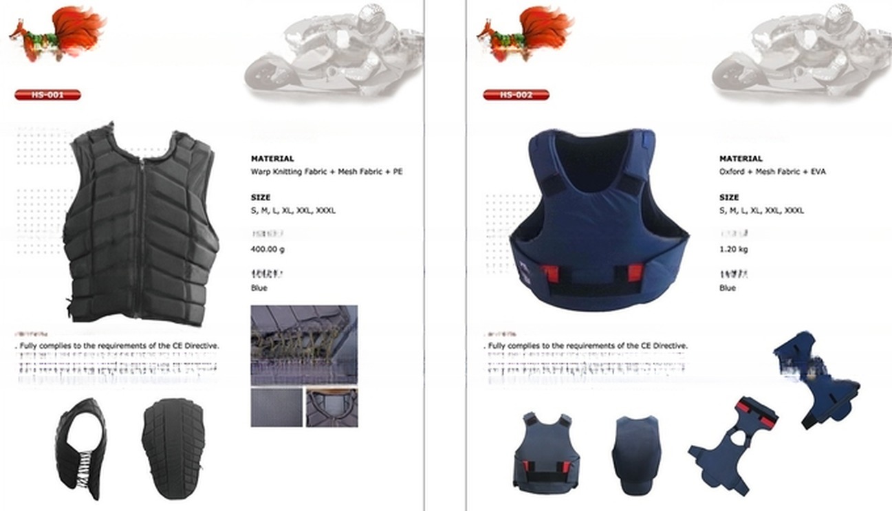 Certified Light Weight Children's Equestrian Body Vest for Outdoor Horse-Riding Safety