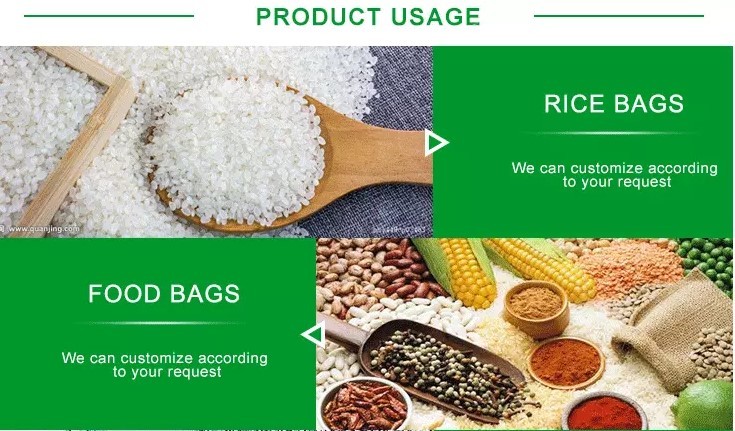 Professional PP Woven Bags Moisture Proof Puncture Resistant 25-50kgs Loading Weight