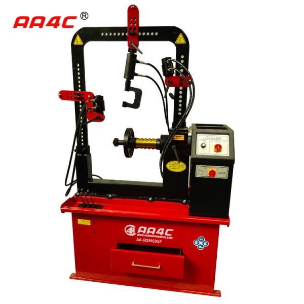 AA4C 26” Full Automatic Rim Straightening Machine Without Lathe 3 Cylinders Full