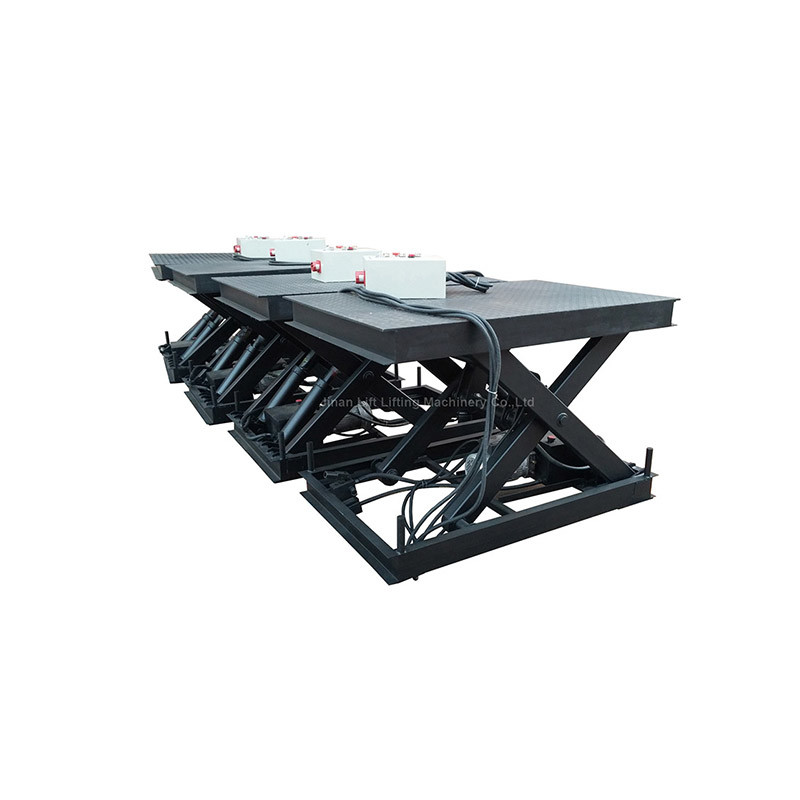 Electric Vertical Electric Mobile Scissor Lift / Scaffolding Aerial Lift Work Platform