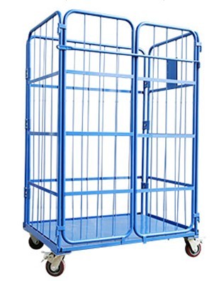 Euro Warehouse Logistic and Storage Cart with Shelf manufacture factory