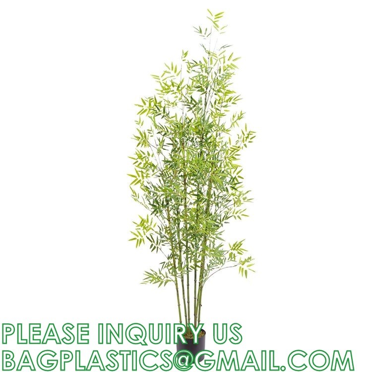 4ft Bamboo Artificial Tree, Faux Bamboo Plant, Real Touch Technology, Artificial Plant, Perfect for Home