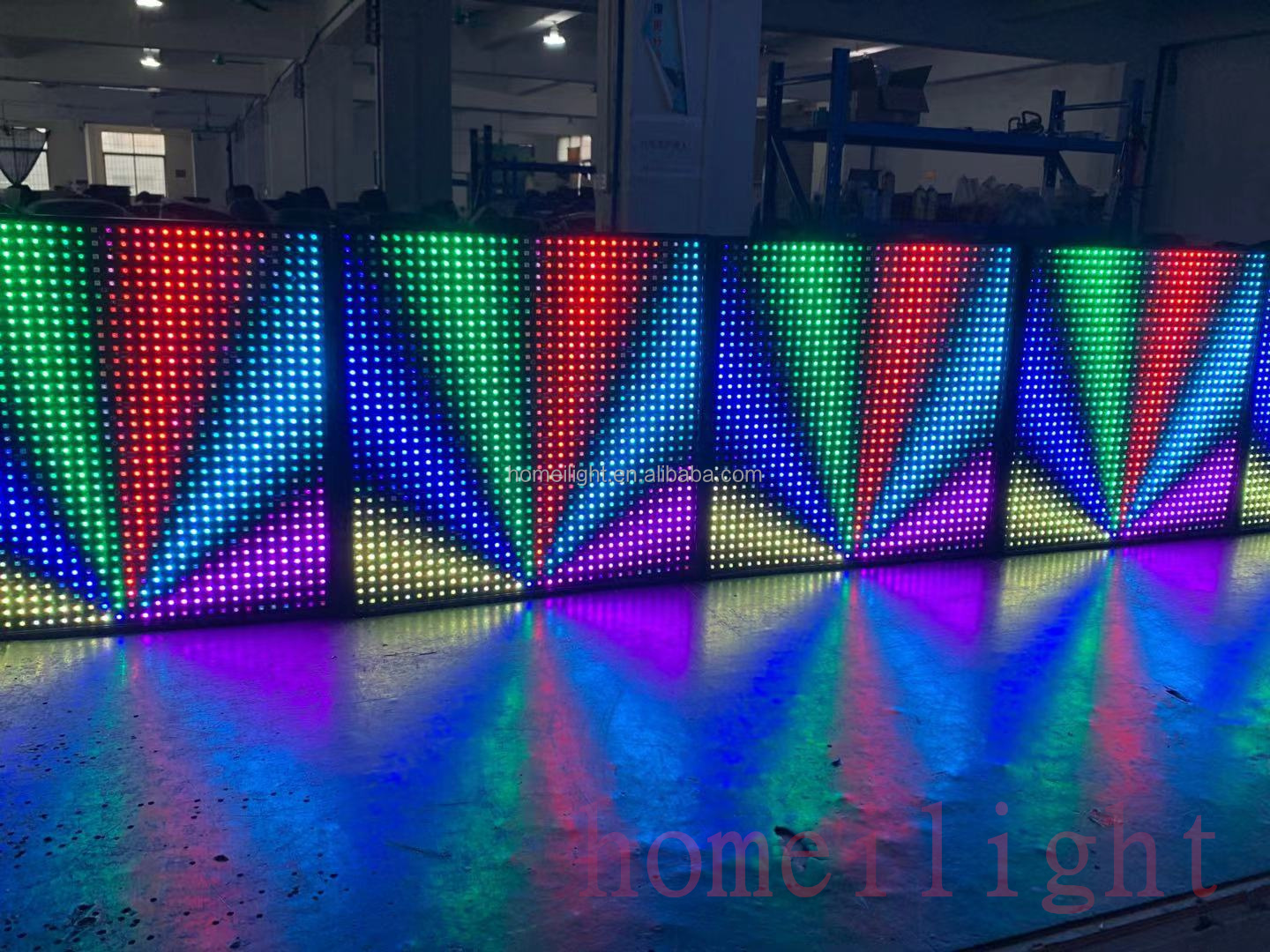 DMX512 LED Pixel Matrix Light 1024pcs RGB Backdrop For Stage Disco Club