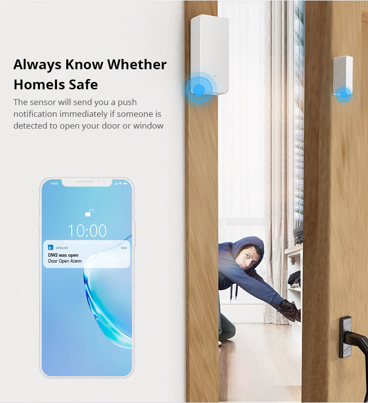 Smart Home Alarm Security Sonoff SW0200 Door Window Wireless Automation Sensor