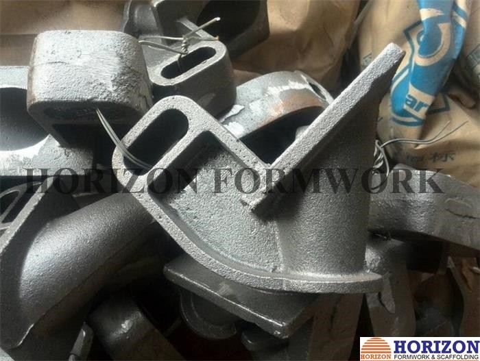 Powder Coated Concrete Forming Accessories , Tie Yoke Locking Corner Formwork