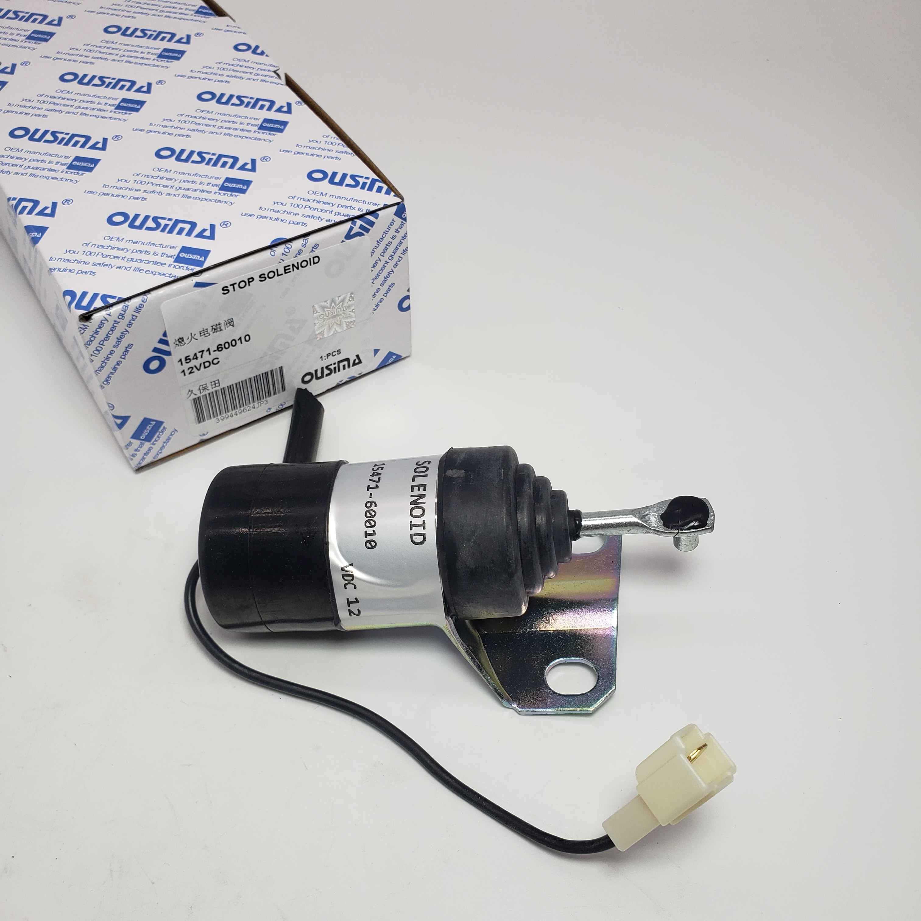 15471-60010 Shutoff Solenoid Valve For Kubota L2250 L2650 L2850 L3010